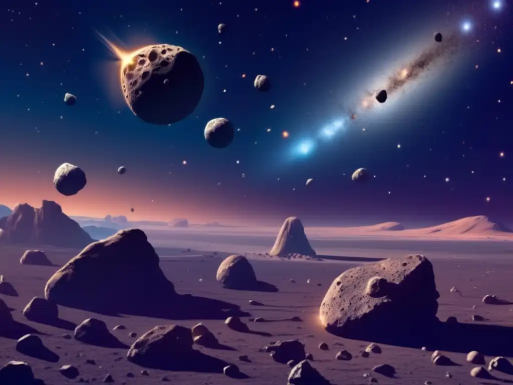 Imagen: Tecnologías avanzadas de desviación de asteroides