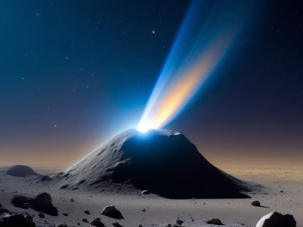 Impactante colisión entre sonda y cometa: Exploración de asteroides: secretos revelados