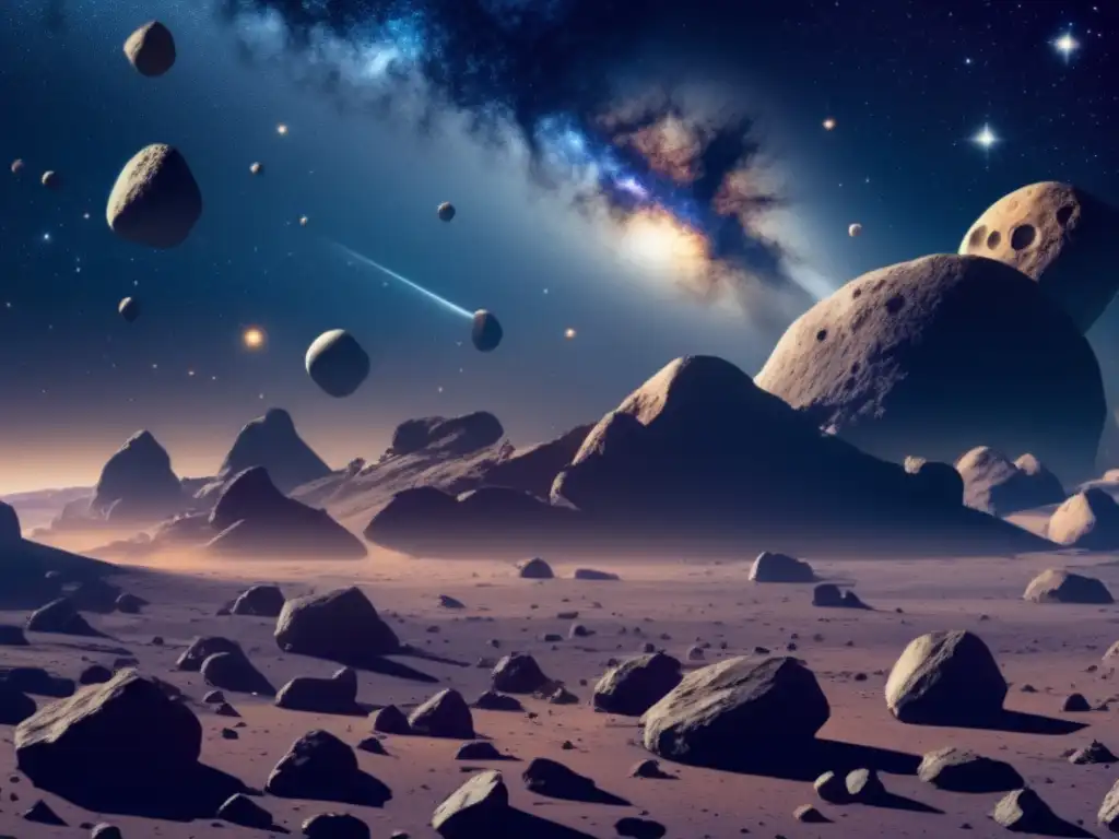 Impacto ambiental: mina de asteroides
