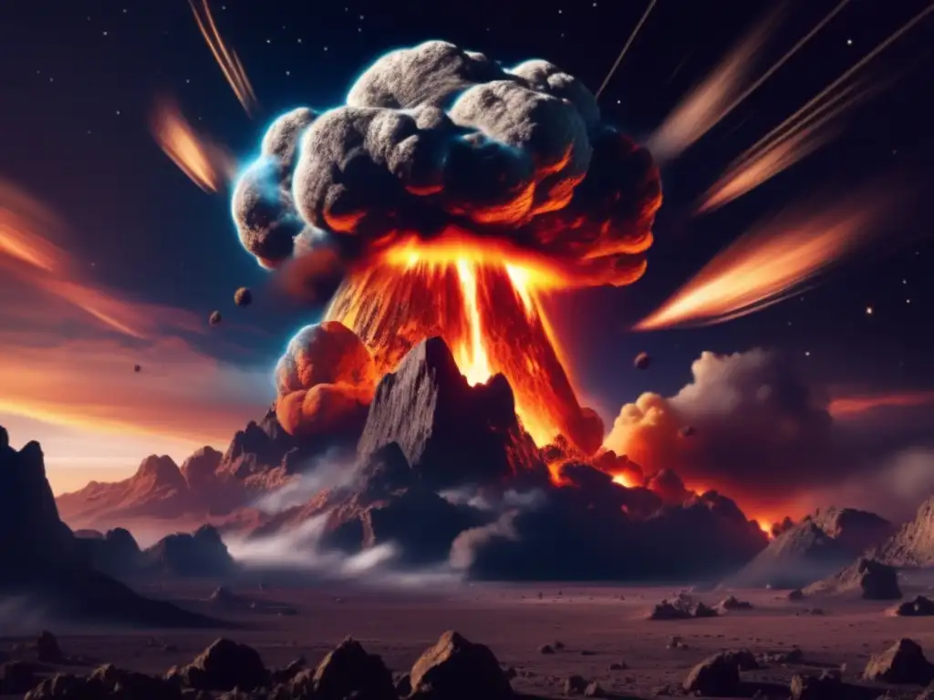 Impacto de asteroide: una catástrofe histórica en la Tierra