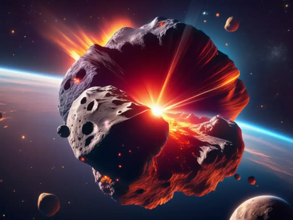 Impacto asteroide: amenaza cósmica inminente