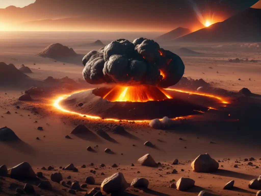 Impacto de asteroide: Desolación y esperanza en la legislación, competencia y cooperación de asteroides