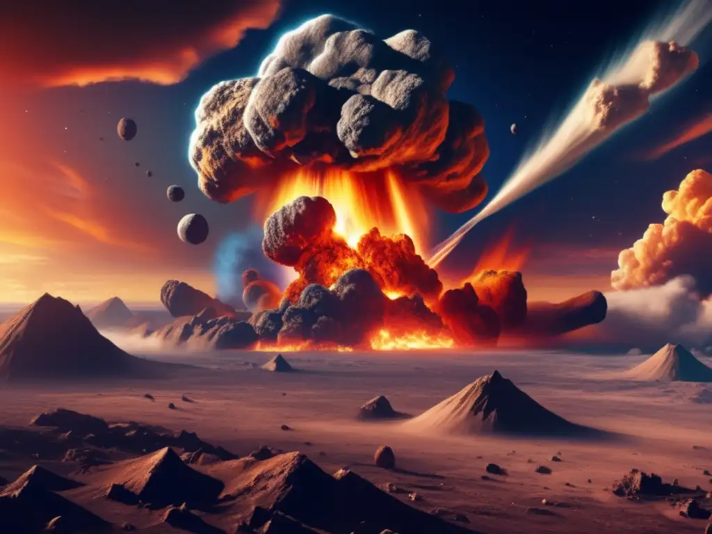 Impacto de asteroide S en la Tierra: Importancia de los silicatos en la astronomía