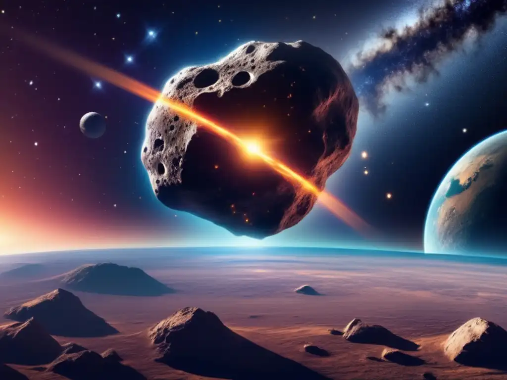 Impacto asteroide: Secretos asteroides espectroscopía avanzada