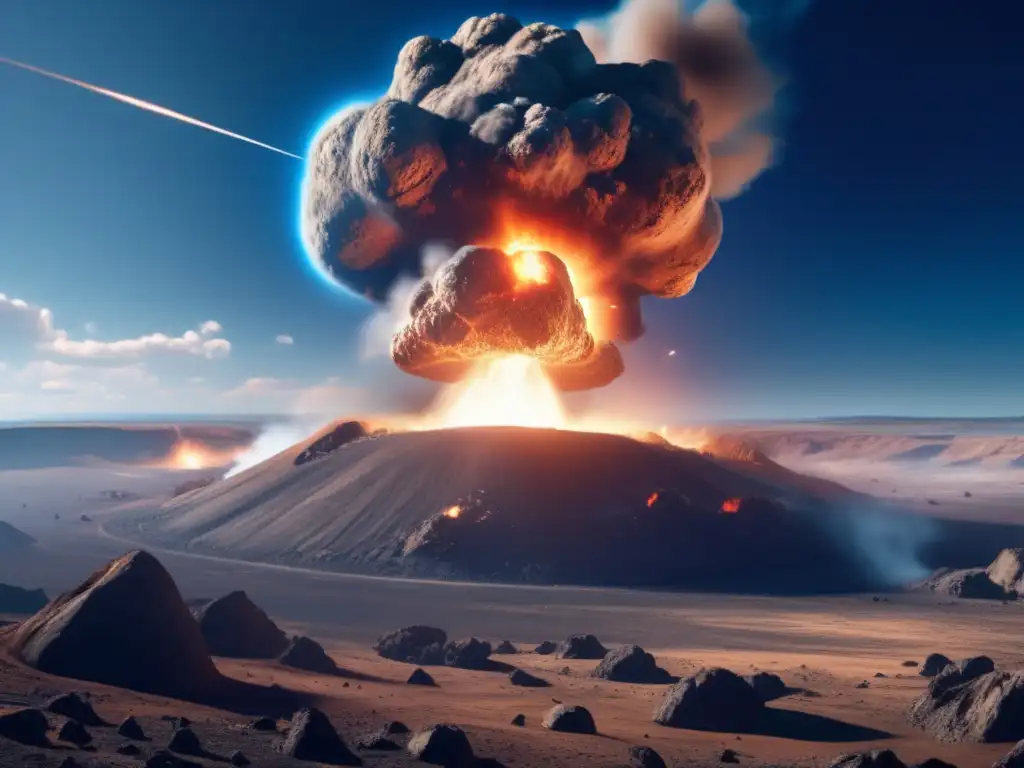 Impacto de asteroide en la Tierra: Cursos online explorando asteroides