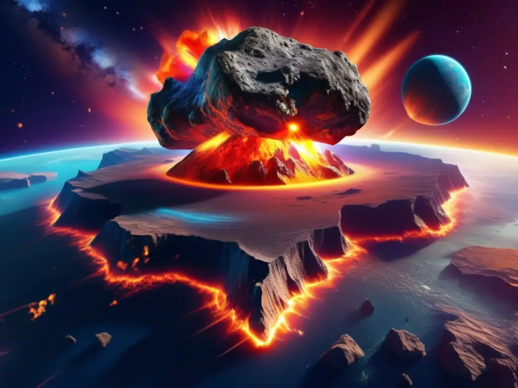 Impacto de asteroide: ciencia ficción