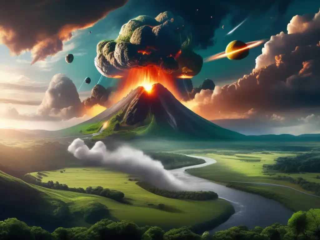 Impacto de asteroides: catástrofes climáticas intensas-