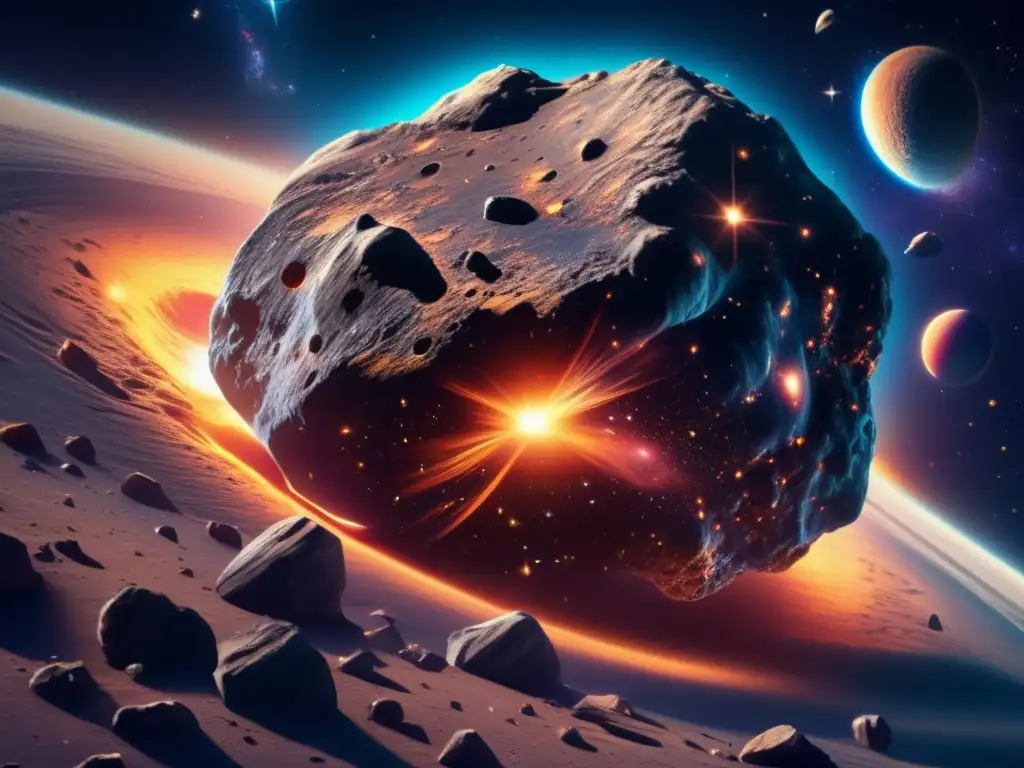 Impacto de asteroides en la historia del universo