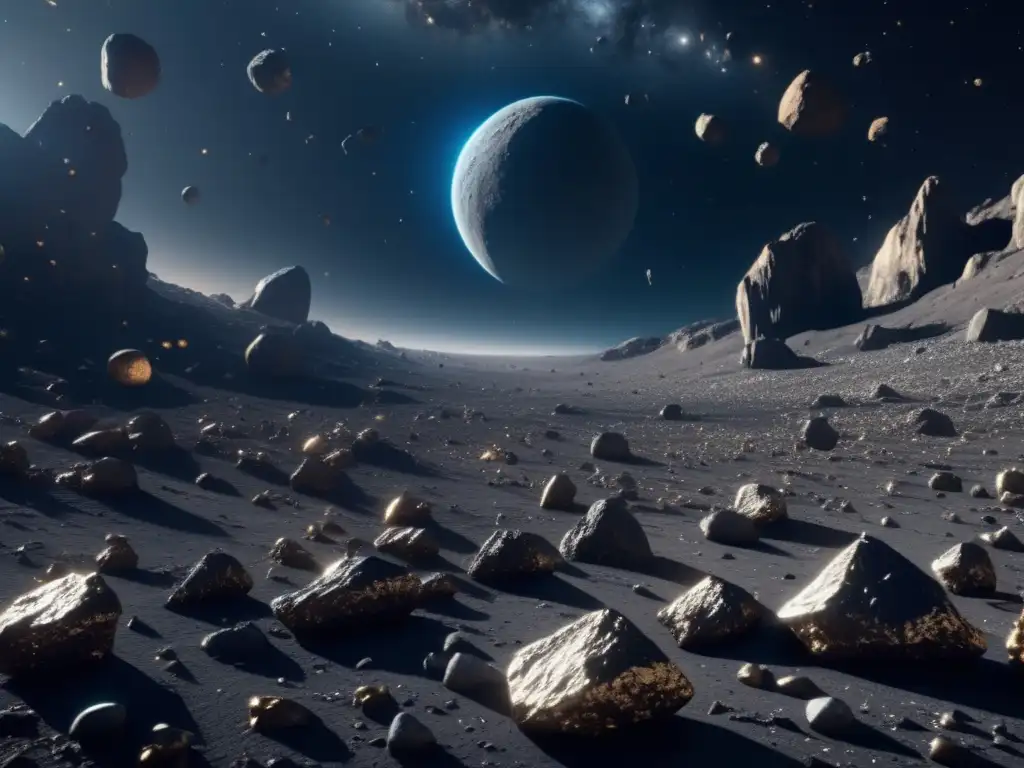 Impacto en asteroides: minería, misterios y belleza cósmica