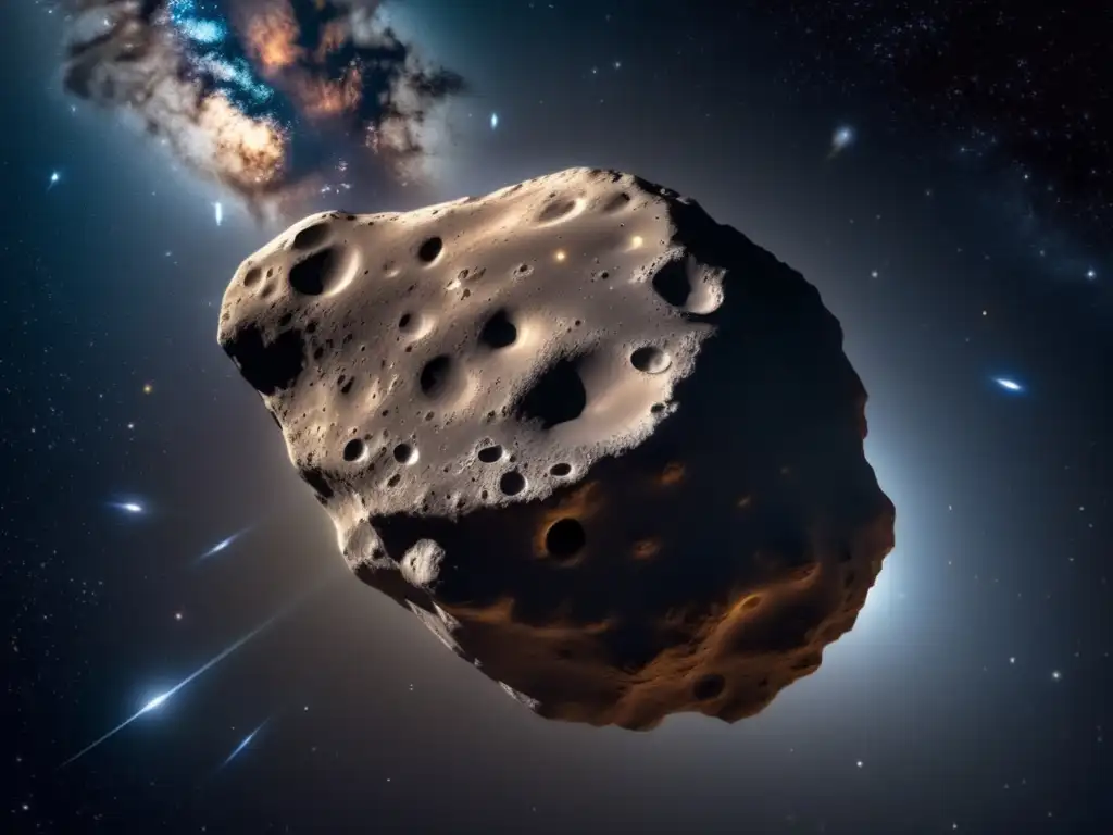 Impacto asteroides: narrativa ciencia ficción