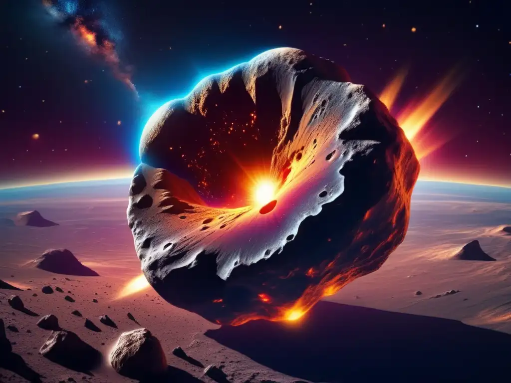 Impacto asteroides: peligro y belleza en la sociedad moderna