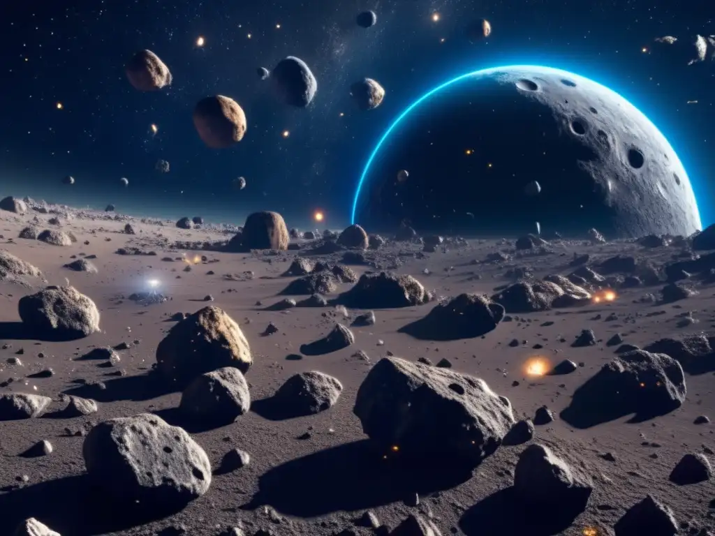 Impacto de asteroides en la riqueza mineral y creencias éticas