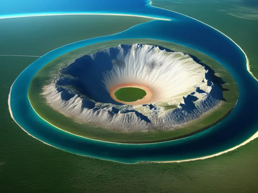 Impacto de asteroides en la Tierra: Cráter Chicxulub, Yucatán, México