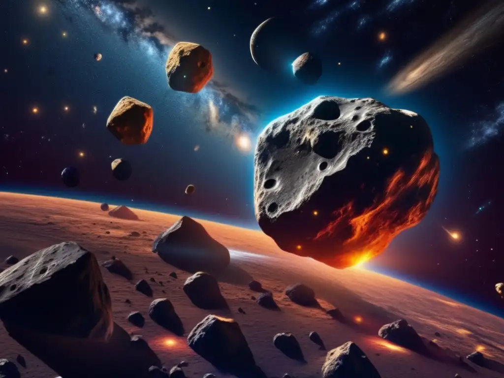 Impacto de asteroides en la transformación de la Tierra
