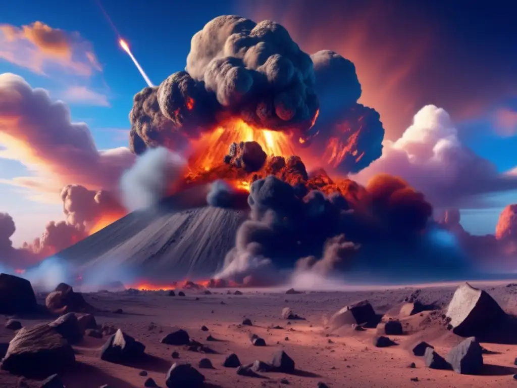 Impacto de asteroides: transformación en la Tierra