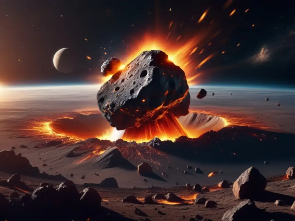 Impacto de asteroides en la Tierra: amenaza y belleza del universo