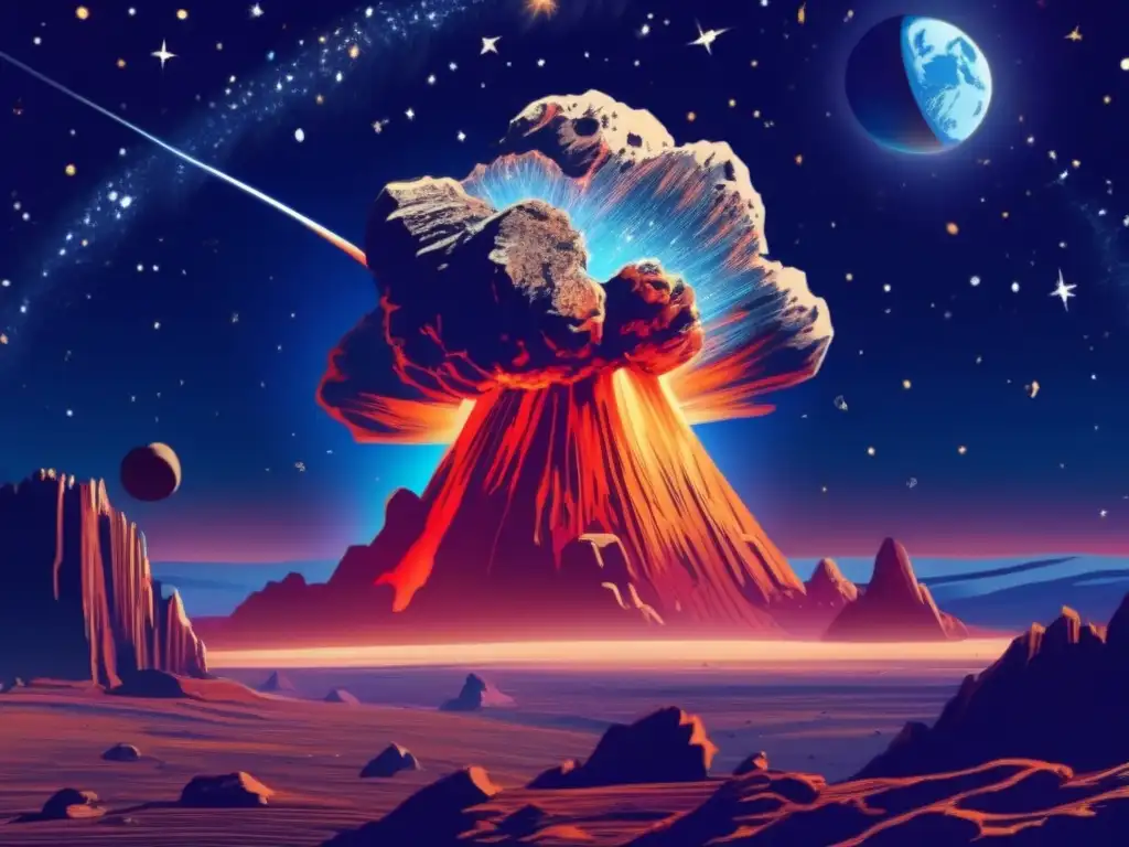 Impacto de asteroides en la Tierra: amenaza cósmica y estudio urgente