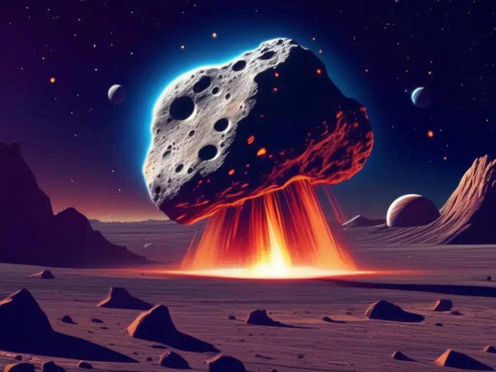 Impacto asteroides en tierra: cráteres, suspenso y realismo espacial