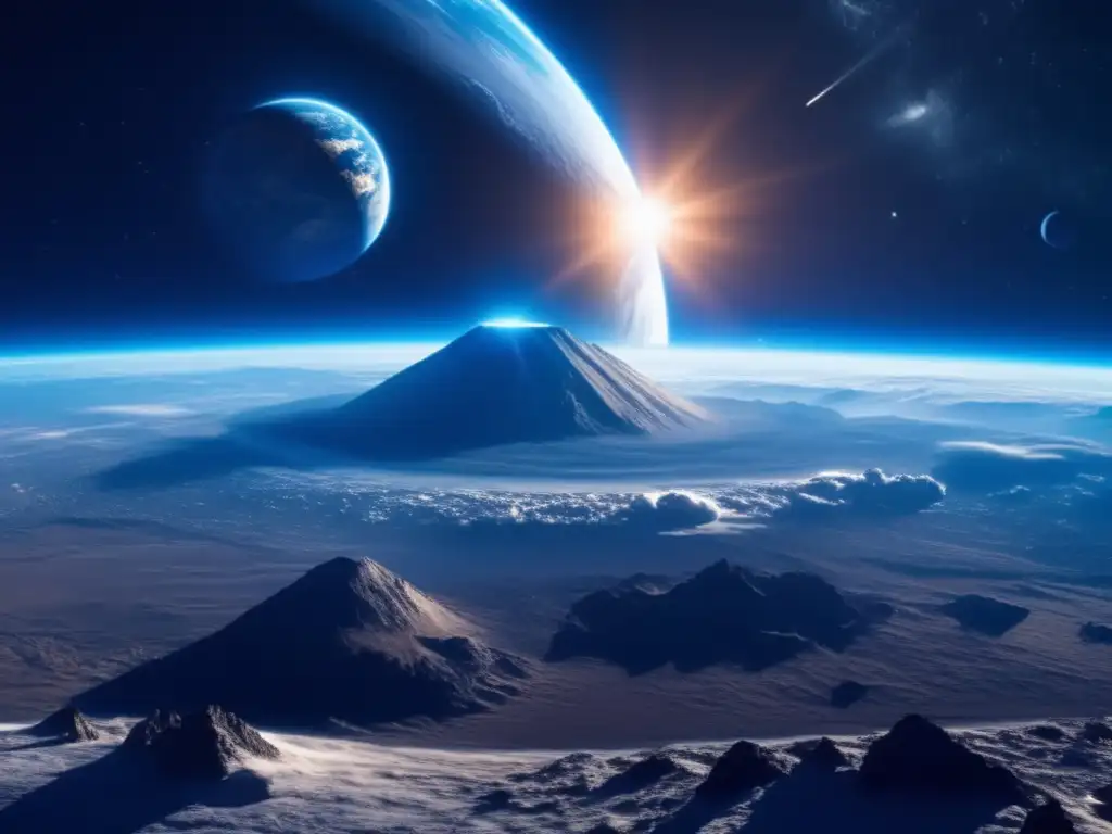 Impacto de asteroides en la Tierra: fragilidad y belleza del planeta