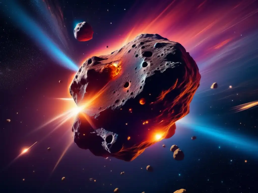 Impacto de asteroides en la Tierra: Recursos y universo