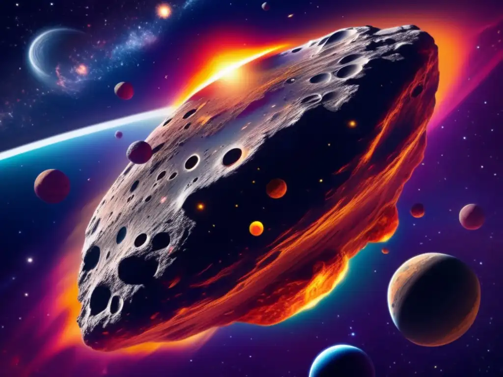 Impacto de asteroides en la Tierra: Recursos del universo