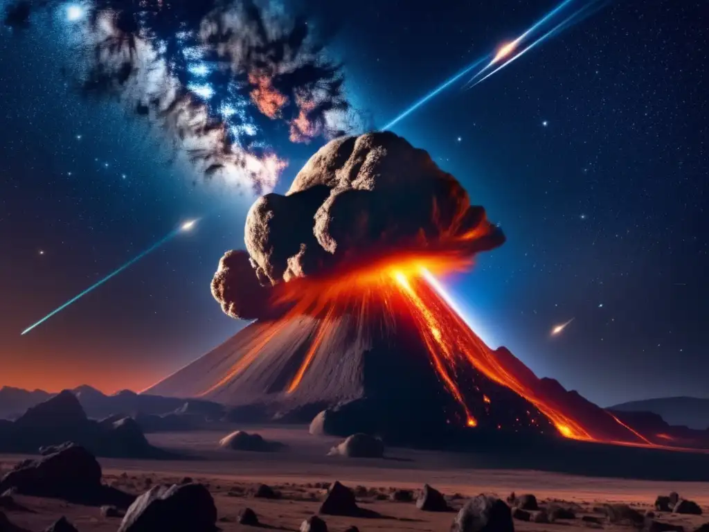 Impacto de asteroides en la Tierra: universo amenazante y fascinante