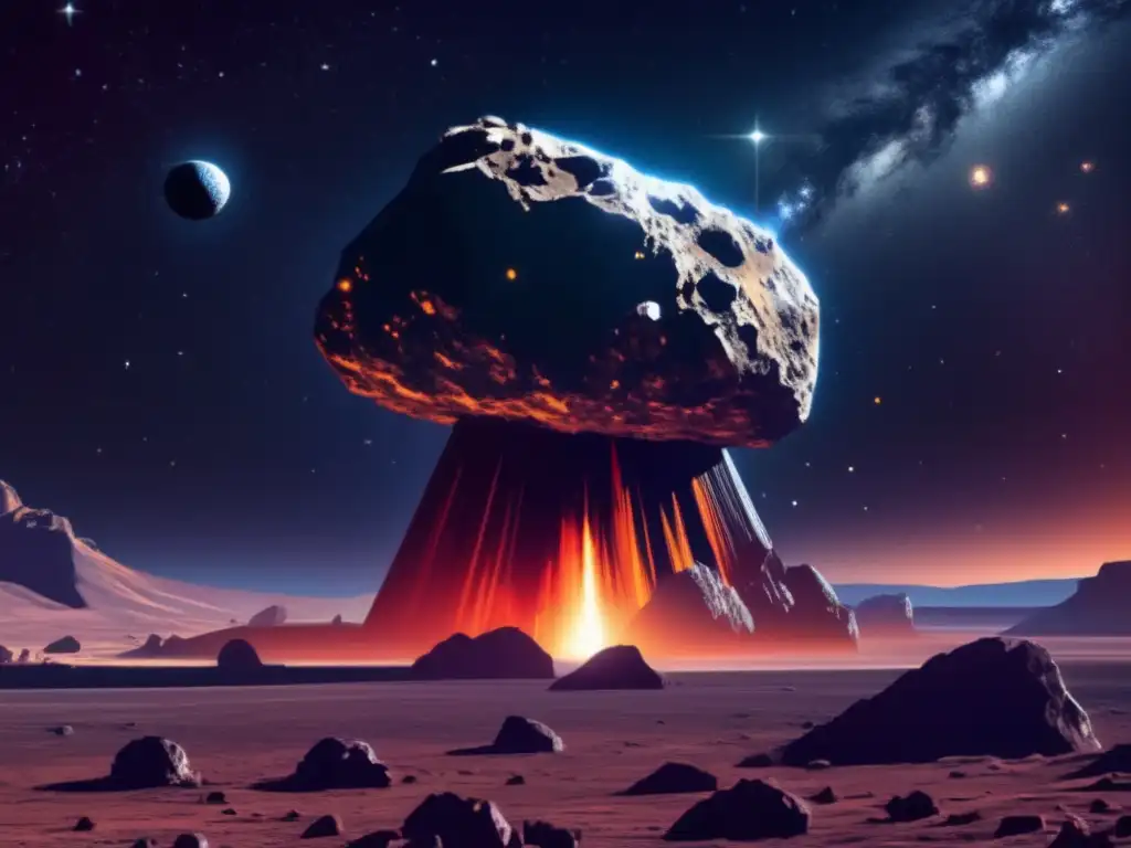 Impacto asteroides tipo C tecnología en el futuro