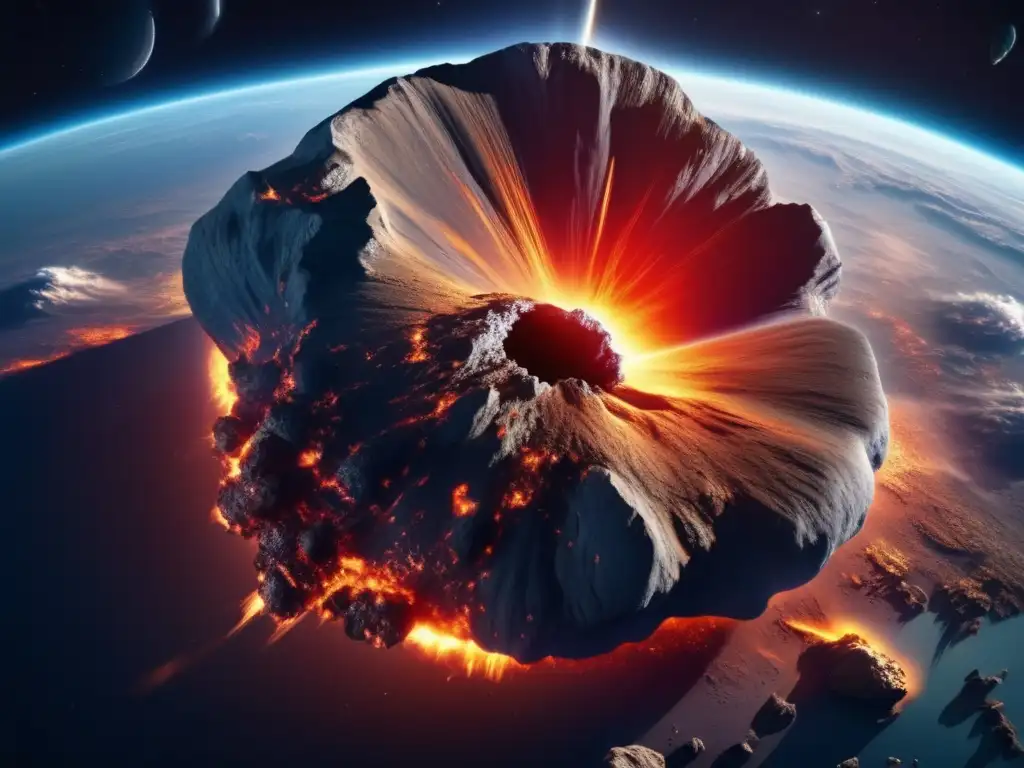 Impacto de asteroides tipo C: extinciones