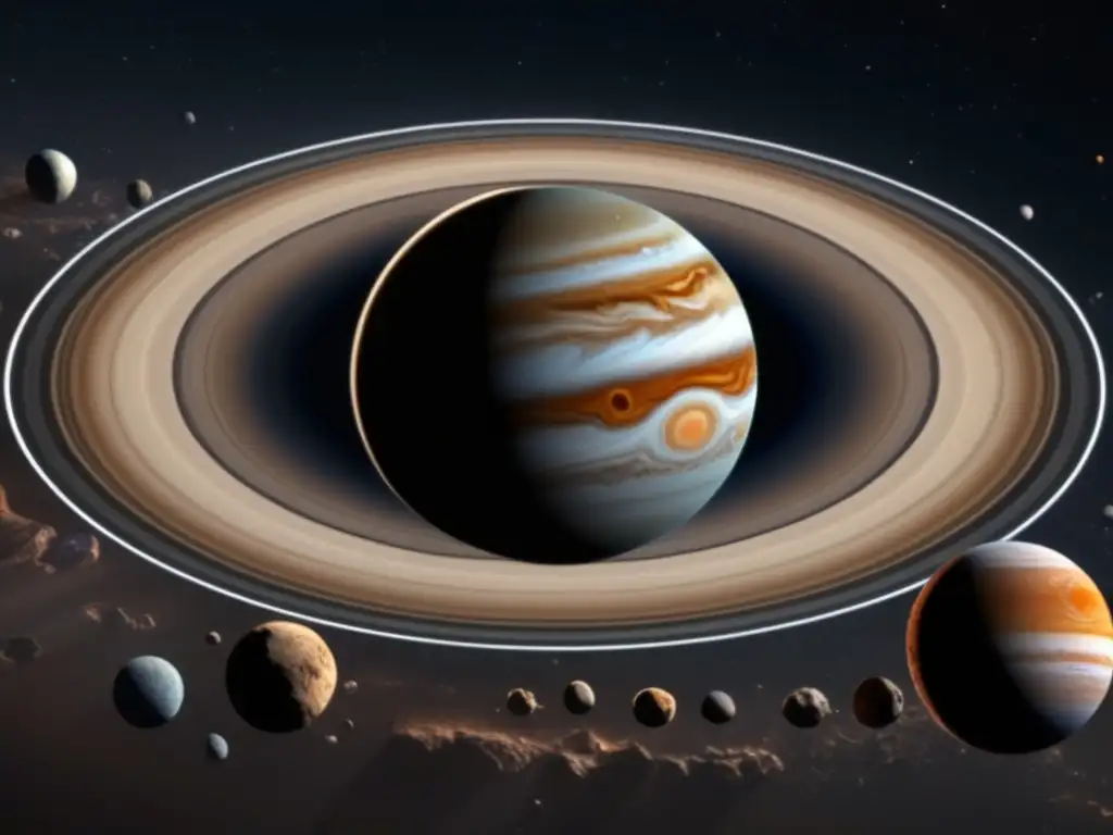 Impacto asteroides troyanos planetas en órbita de Júpiter