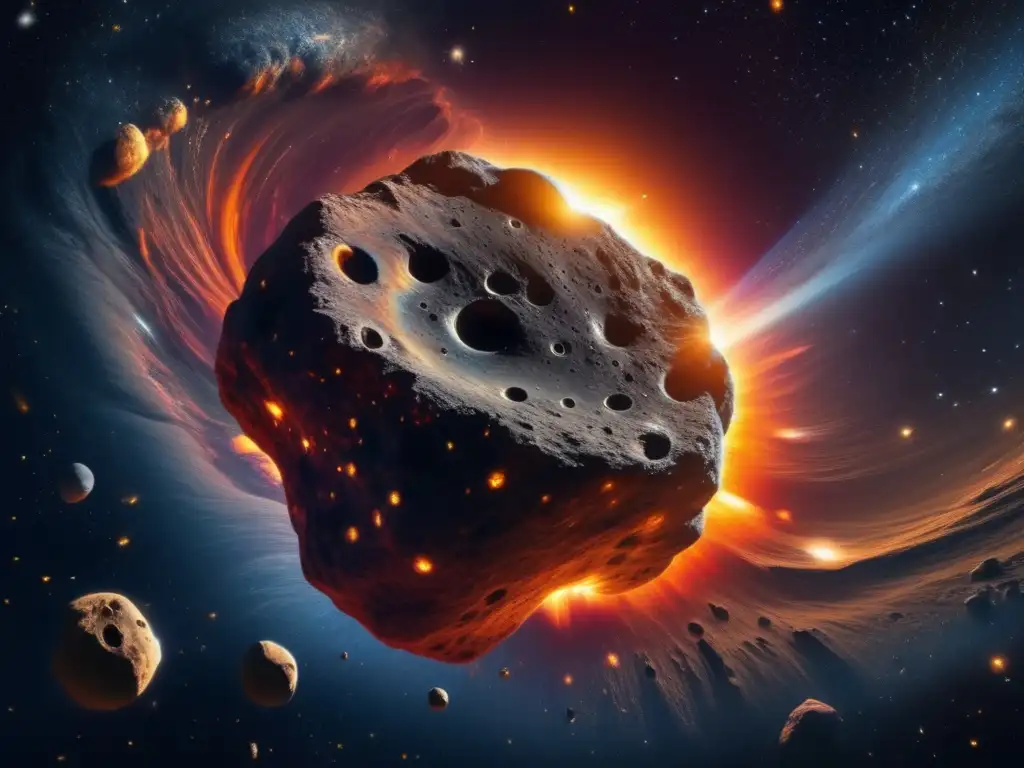 Impacto de asteroides ultraprimitivos en la Tierra