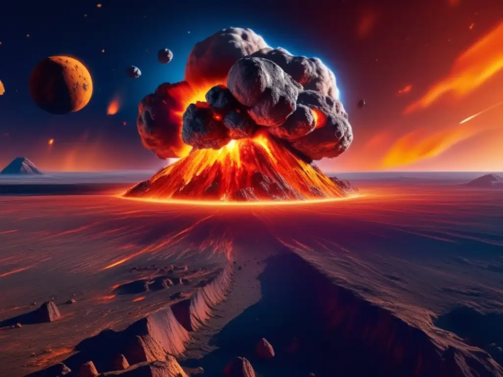 Impacto de asteroides en la vida de la Tierra