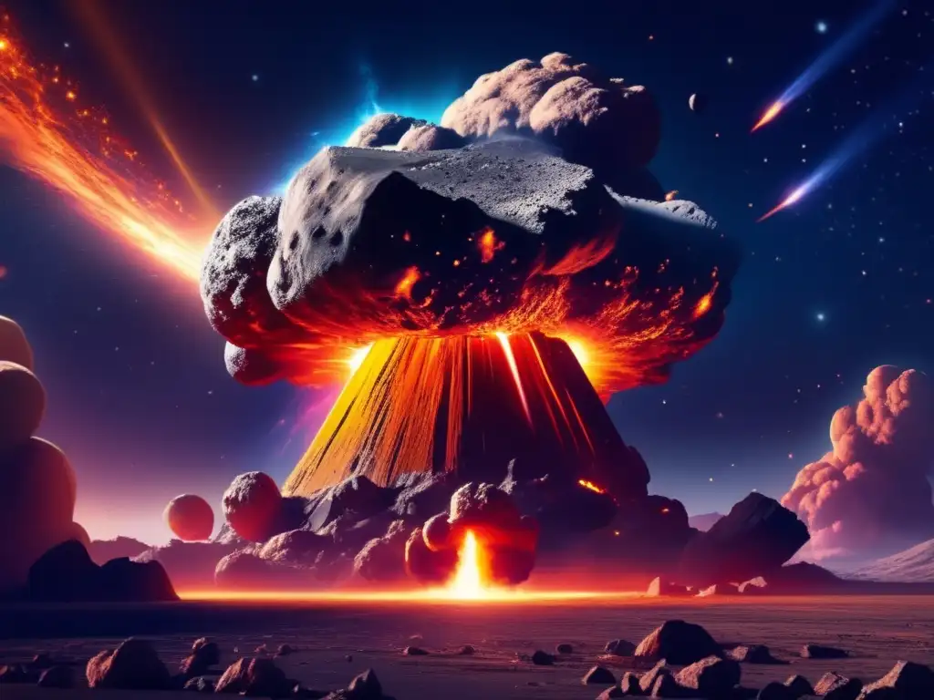 Impacto catastrófico de asteroide en la Tierra: Riesgos espaciales en cine: asteroides y percepción pública