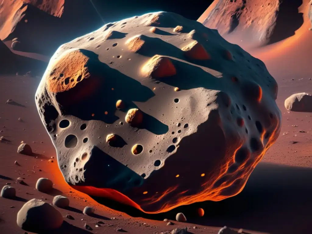 Impacto compuestos orgánicos en asteroides