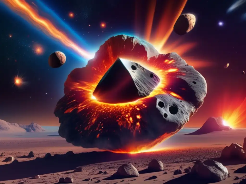 Impacto cósmico: Stype asteroides y extinción de dinosaurios