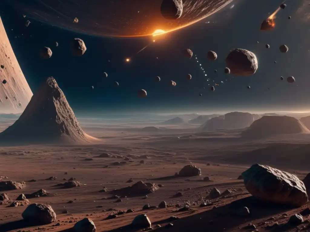 Impacto cultural asteroides tipo C en el espacio celestial