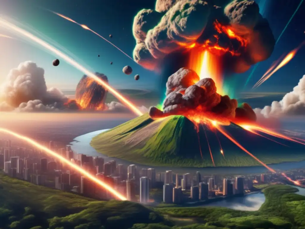 Impacto devastador de asteroide en la Tierra con consecuencias catastróficas