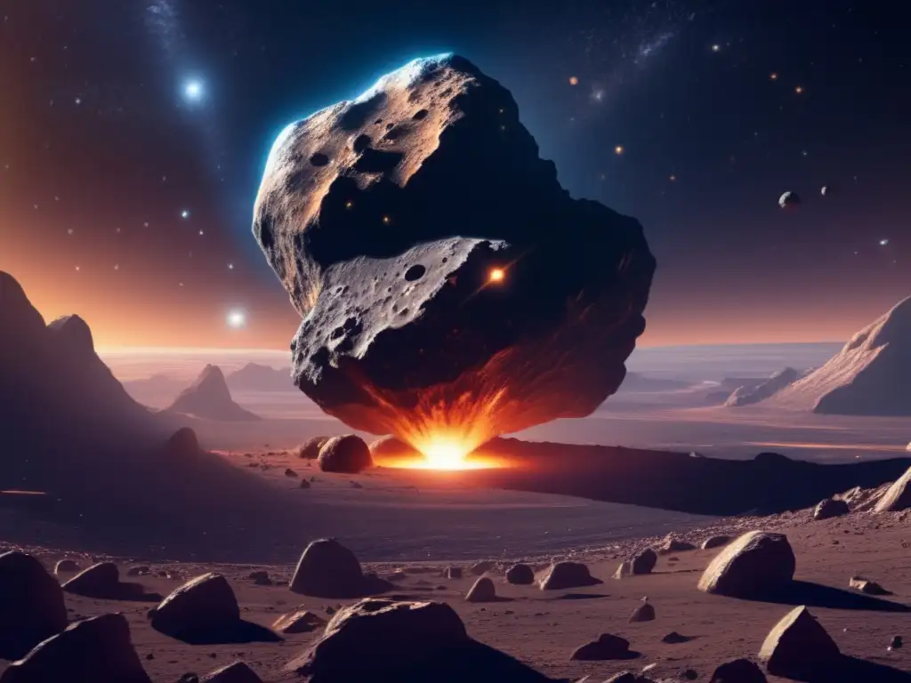 Impacto devastador de asteroides: historia de la Tierra