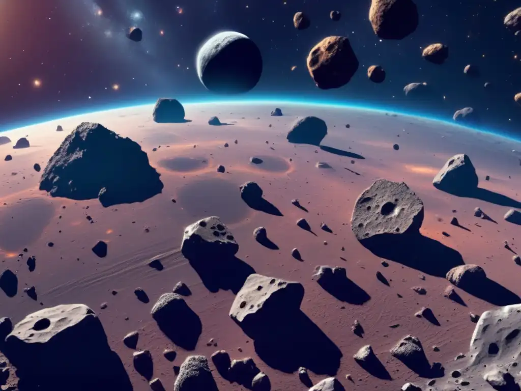 Impacto y exploración de recursos en asteroides