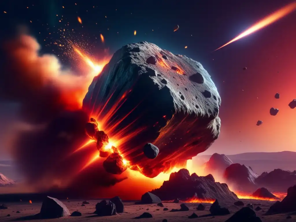 Impacto inminente de asteroide: Veneración meteoritos objetos sagrados