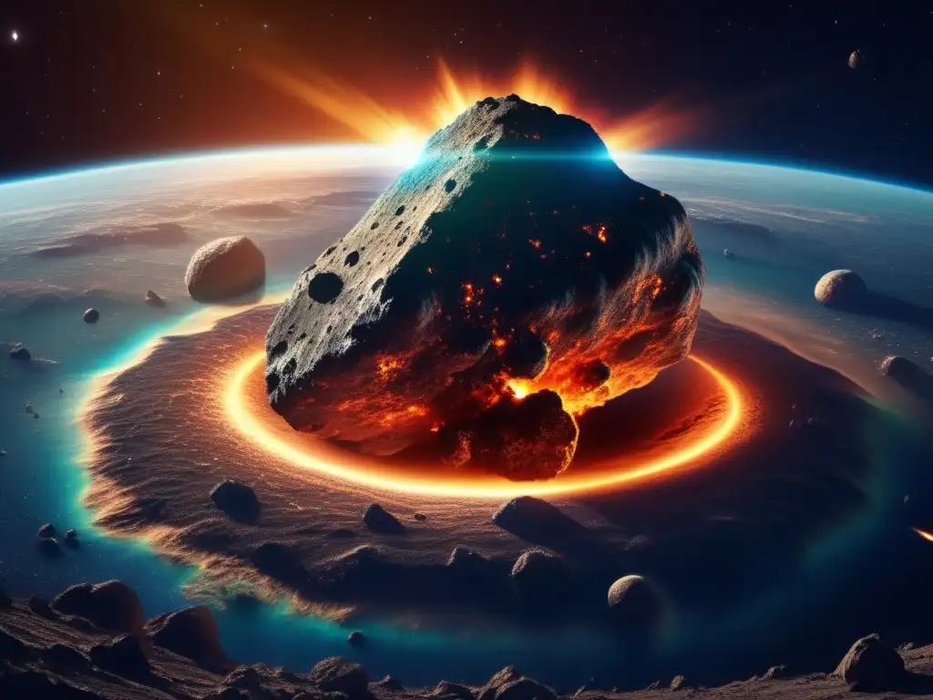 Impacto inminente de asteroide: serie de ciencia ficción asteroides