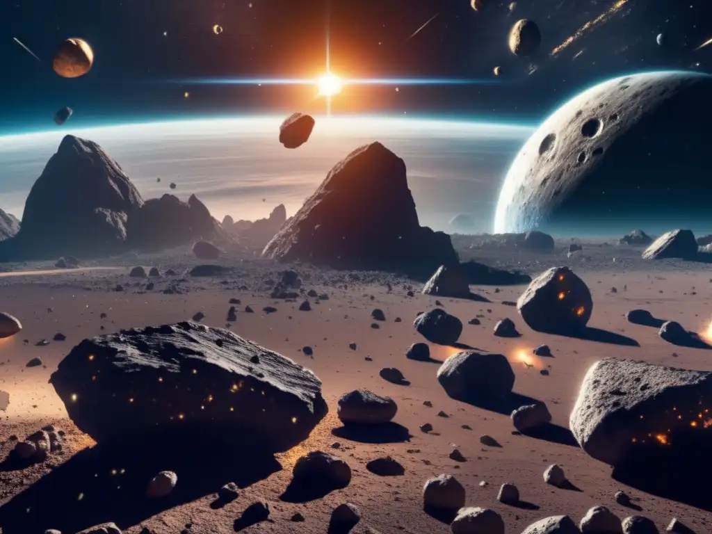 Impacto recursos asteroides tierra