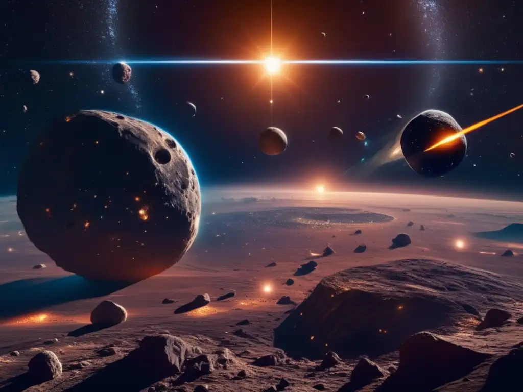 Predicción impactos asteroides avanzados en el espacio