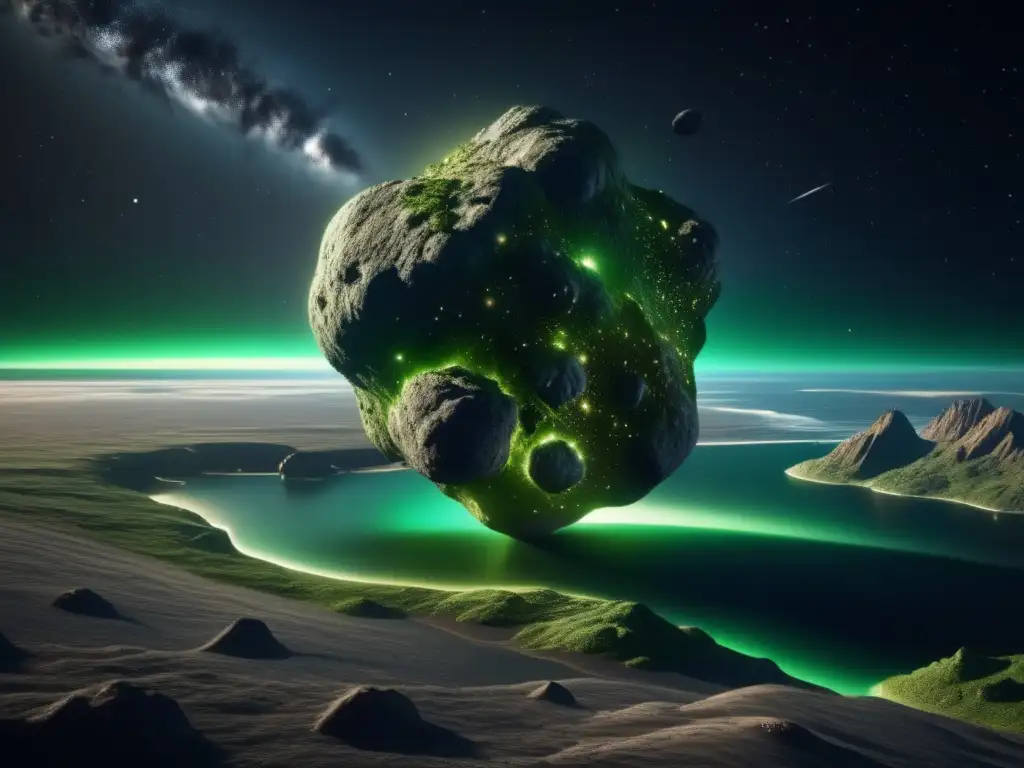 Prevenir impactos de asteroides: imagen impactante 8k muestra inminente choque asteroide con la Tierra