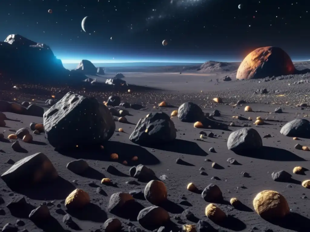 Importancia de los asteroides basálticos en el espacio