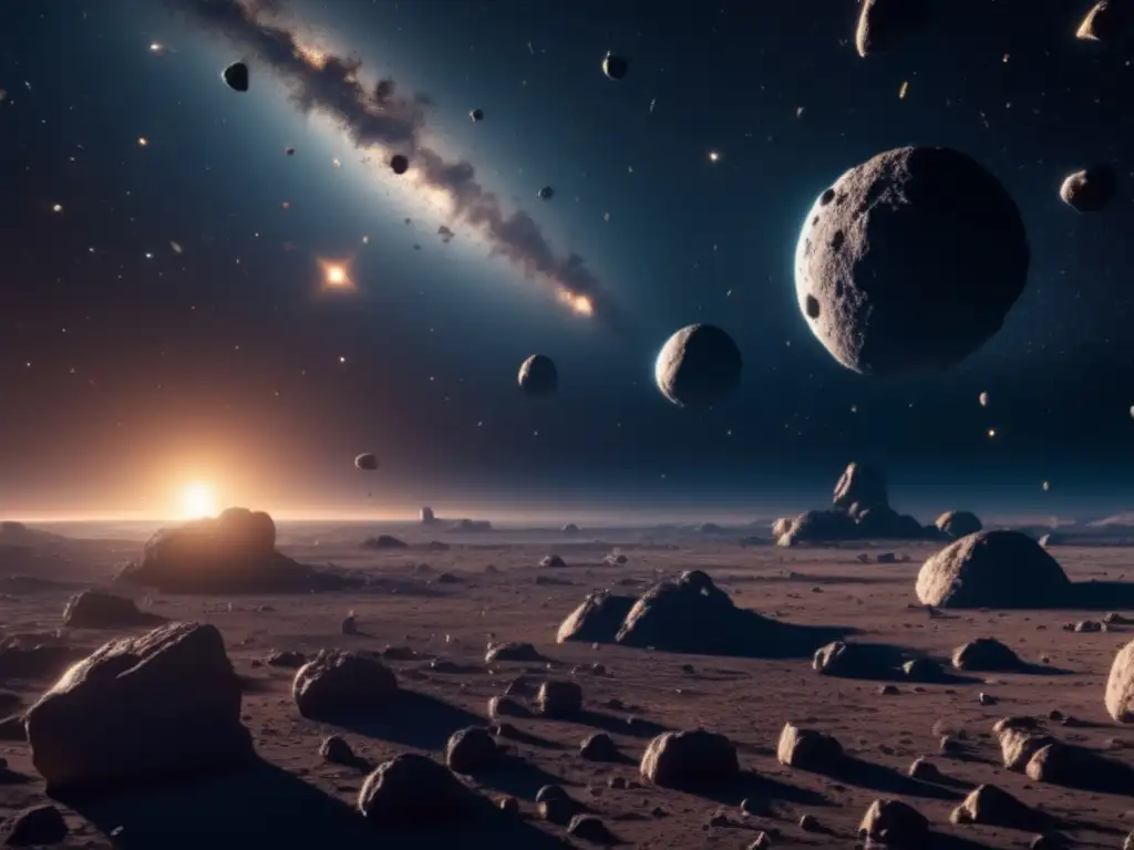 Importancia de la explotación de asteroides en un futuro prometedor