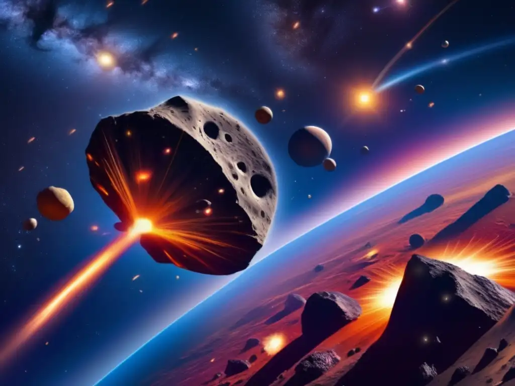 Importancia asteroides en sistemas planetarios