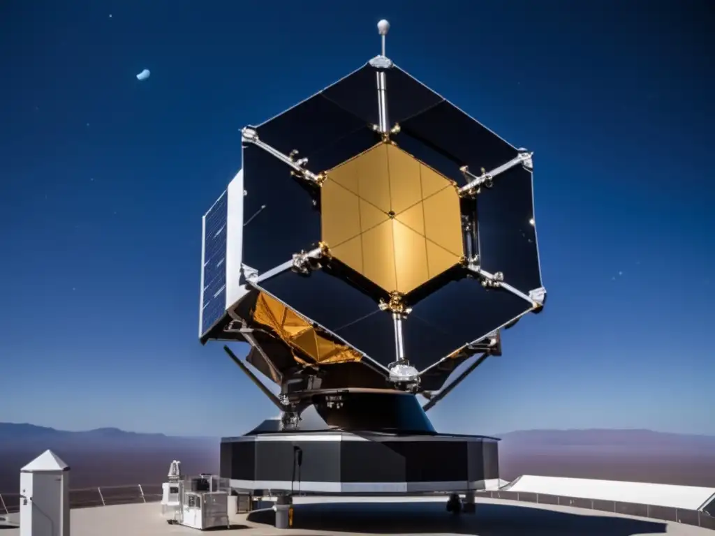 Importancia de NEOCam en la detección de asteroides: telescopio espacial ultradetallado capturando la belleza cósmica y su papel crucial