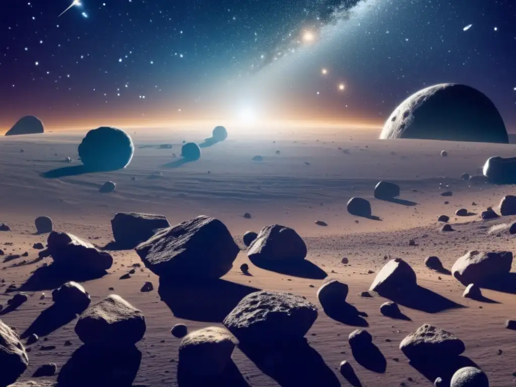 Importancia económica de asteroides tipo C en el espacio