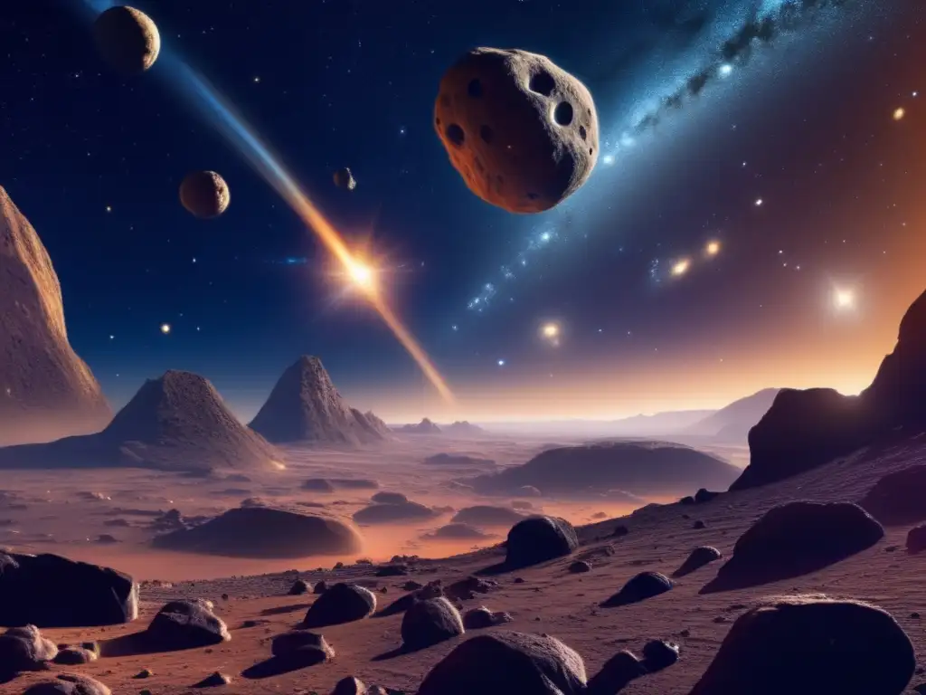 Importancia asteroides equilibrio sistema solar: formación planetas y nuevos sistemas solares