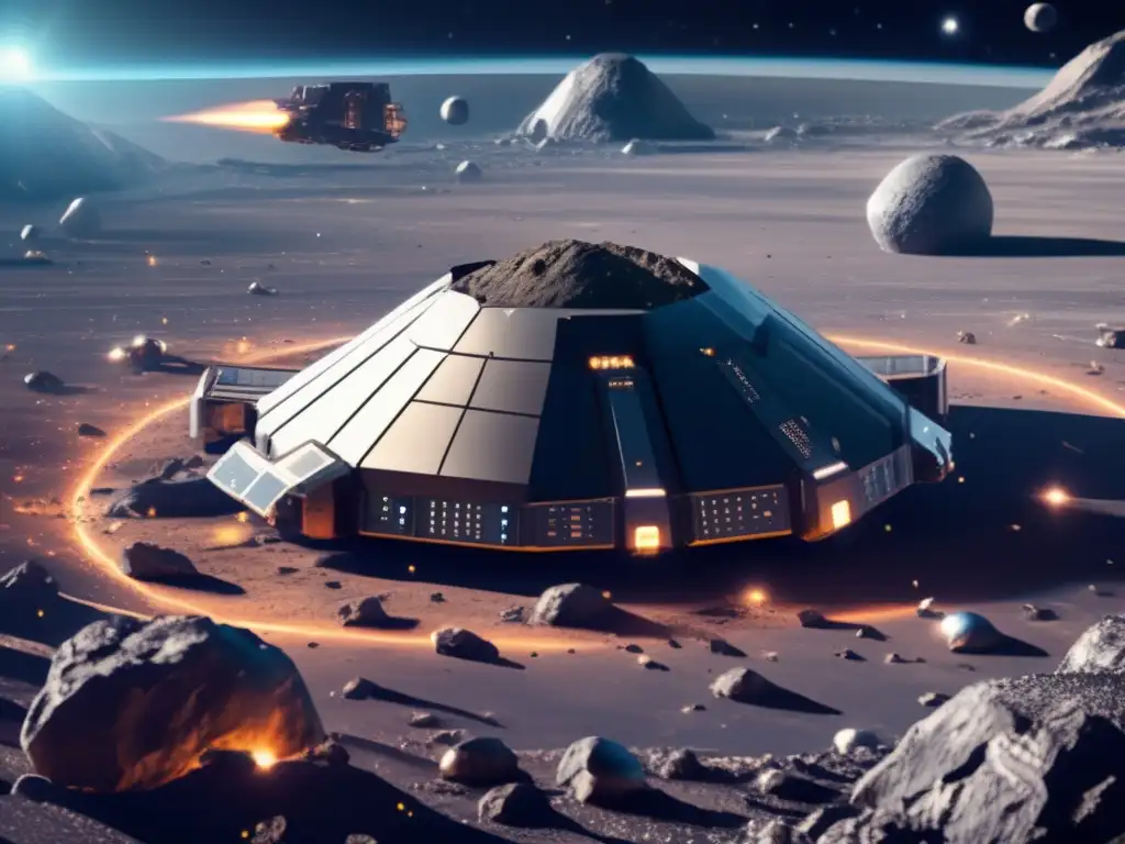 Influencia artística de los asteroides en la minería espacial